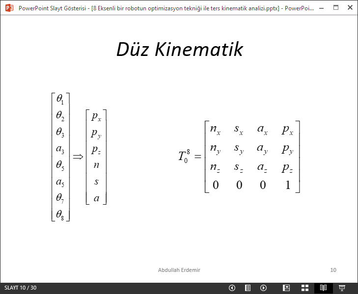 8-eksen-duz-kinematik